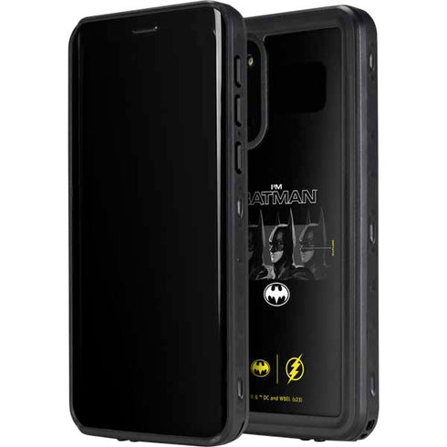 DC Comics The Flash Movie: I am Batman Past to Future Galaxy S20 Waterproof Case