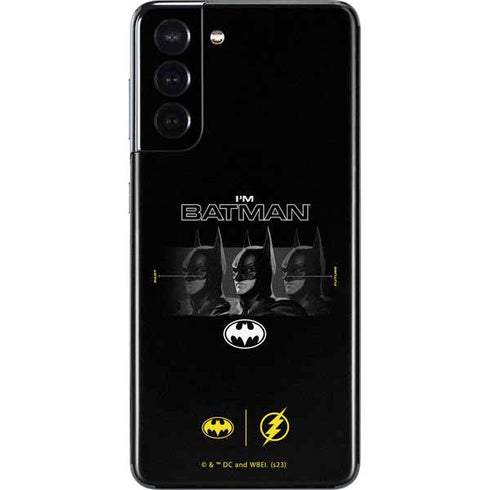DC Comics The Flash Movie: I am Batman Past to Future Galaxy S21 5G Skin