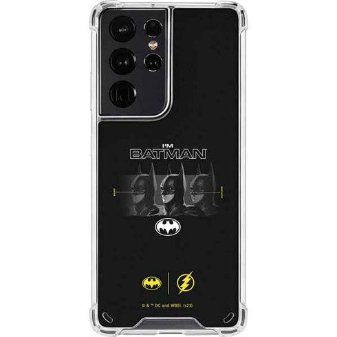 DC Comics The Flash Movie: I am Batman Past to Future Galaxy S21 Ultra 5G Clear Case