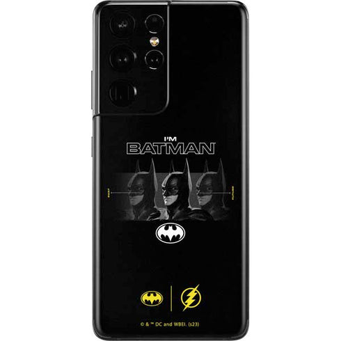 DC Comics The Flash Movie: I am Batman Past to Future Galaxy S21 Ultra 5G Skin