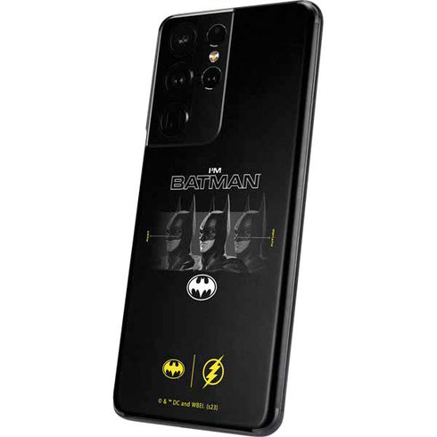 DC Comics The Flash Movie: I am Batman Past to Future Galaxy S21 Ultra 5G Skin