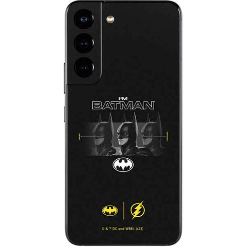 DC Comics The Flash Movie: I am Batman Past to Future Galaxy S22 Skin