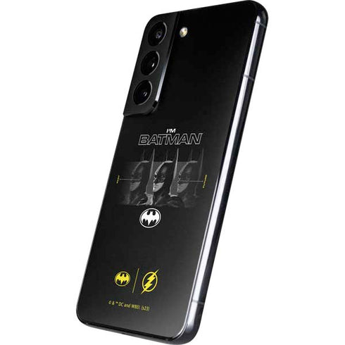 DC Comics The Flash Movie: I am Batman Past to Future Galaxy S22 Skin