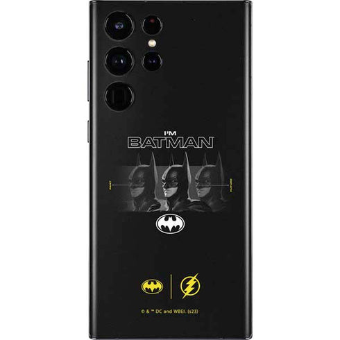DC Comics The Flash Movie: I am Batman Past to Future Galaxy S22 Ultra Skin