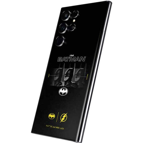 DC Comics The Flash Movie: I am Batman Past to Future Galaxy S22 Ultra Skin