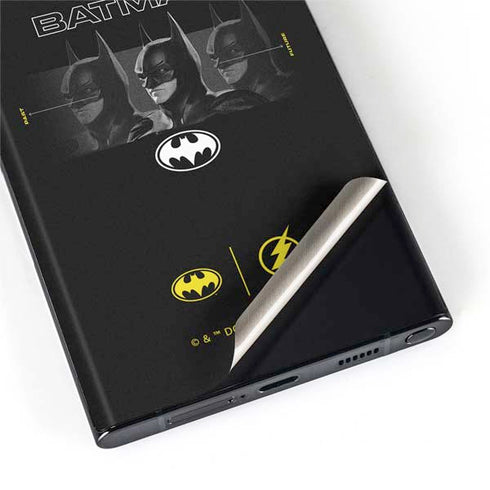 DC Comics The Flash Movie: I am Batman Past to Future Galaxy S22 Ultra Skin