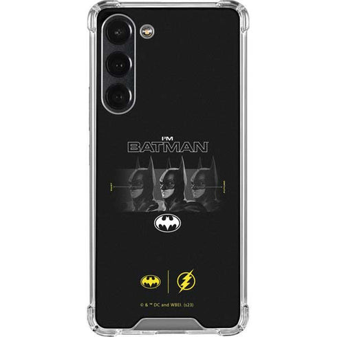 DC Comics The Flash Movie: I am Batman Past to Future Galaxy S23 Plus Clear Case