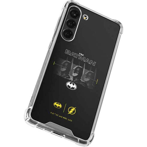 DC Comics The Flash Movie: I am Batman Past to Future Galaxy S23 Plus Clear Case