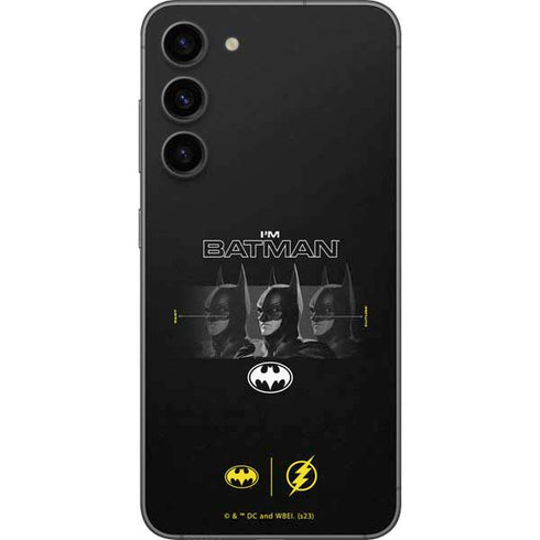 DC Comics The Flash Movie: I am Batman Past to Future Galaxy S23 Plus Skin