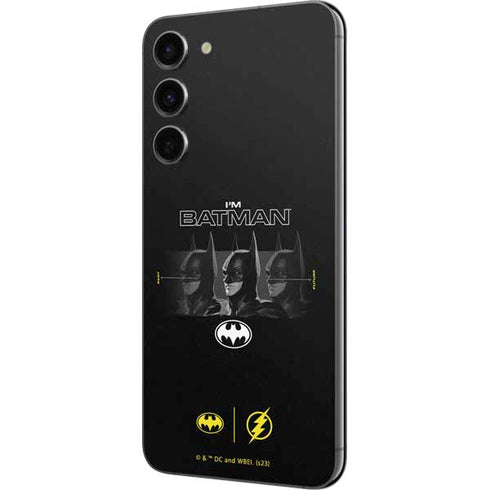 DC Comics The Flash Movie: I am Batman Past to Future Galaxy S23 Plus Skin
