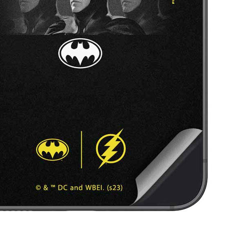 DC Comics The Flash Movie: I am Batman Past to Future Galaxy S23 Plus Skin