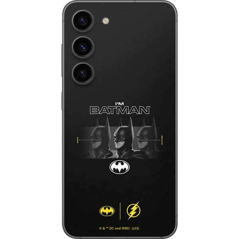DC Comics The Flash Movie: I am Batman Past to Future Galaxy S23 Skin