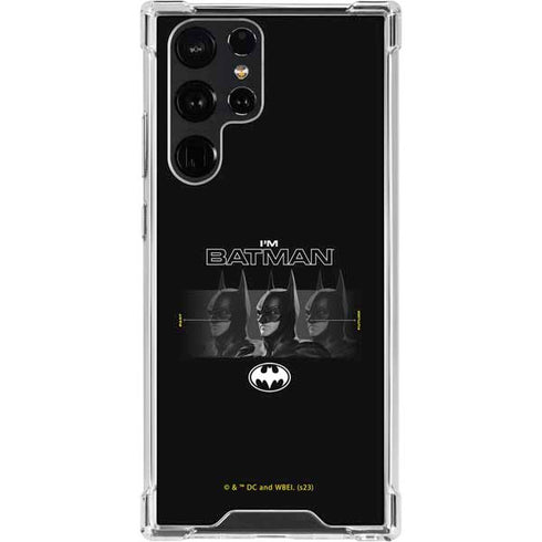 DC Comics The Flash Movie: I am Batman Past to Future Galaxy S23 Ultra Clear Case