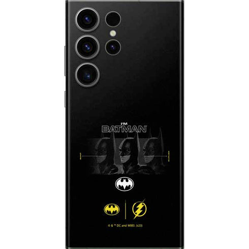 DC Comics The Flash Movie: I am Batman Past to Future Galaxy S23 Ultra Skin