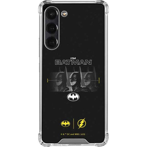 DC Comics The Flash Movie: I am Batman Past to Future Galaxy S24 FE Clear Case