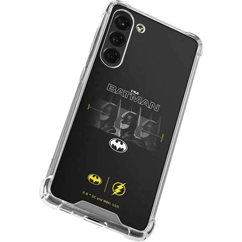 DC Comics The Flash Movie: I am Batman Past to Future Galaxy S24 FE Clear Case
