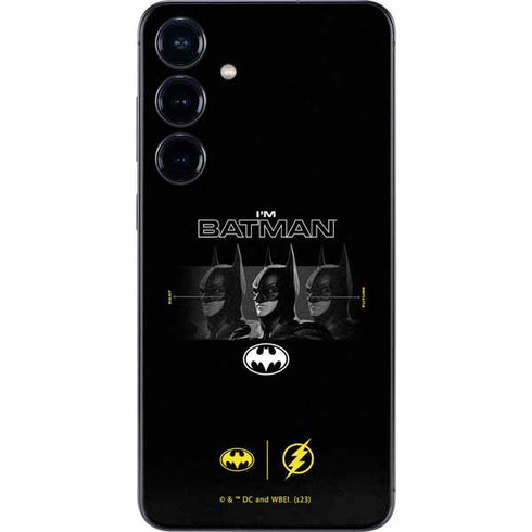 DC Comics The Flash Movie: I am Batman Past to Future Galaxy S24 Plus Skin