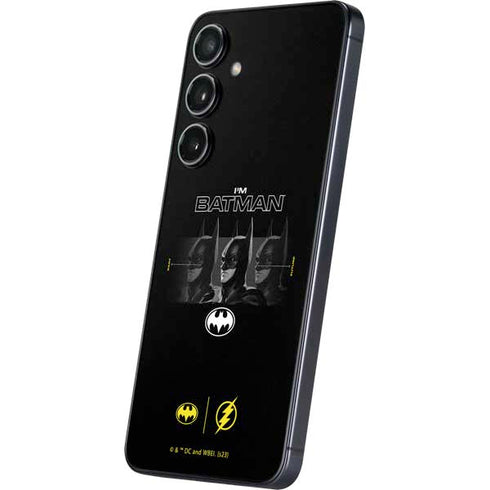 DC Comics The Flash Movie: I am Batman Past to Future Galaxy S25 Plus Skin
