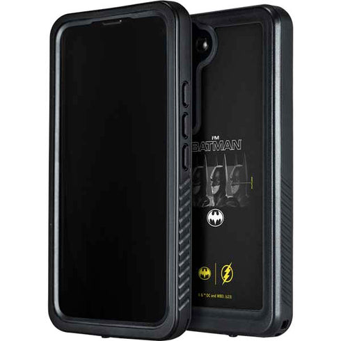 DC Comics The Flash Movie: I am Batman Past to Future Galaxy S24 Plus Waterproof Case