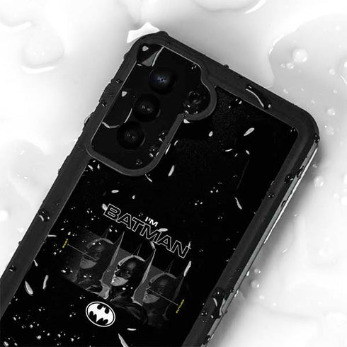 DC Comics The Flash Movie: I am Batman Past to Future Galaxy S24 Plus Waterproof Case