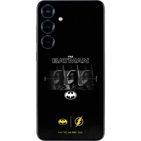 DC Comics The Flash Movie: I am Batman Past to Future Galaxy S25 Skin