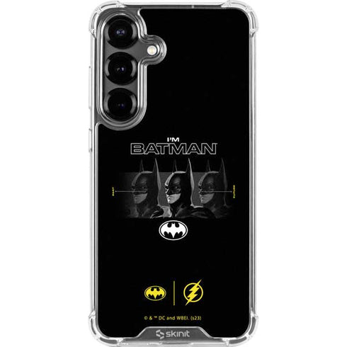 DC Comics The Flash Movie: I am Batman Past to Future Galaxy S26 Clear Case