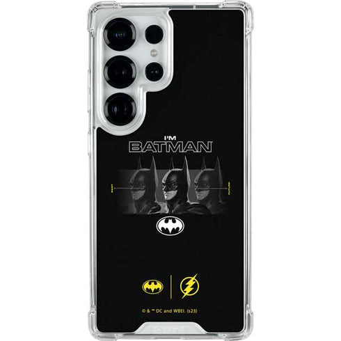 DC Comics The Flash Movie: I am Batman Past to Future Galaxy S26 Ultra Clear Case