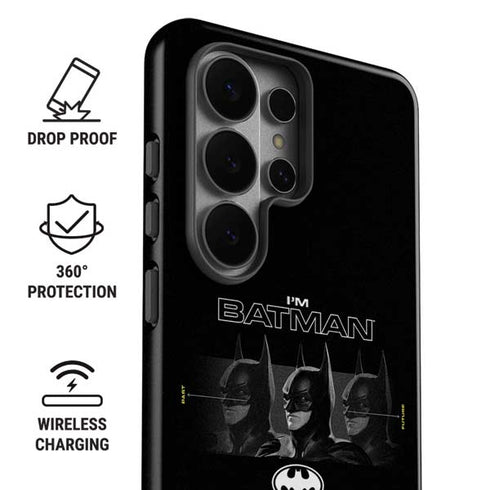 DC Comics The Flash Movie: I am Batman Past to Future Galaxy S26 Ultra Impact Case