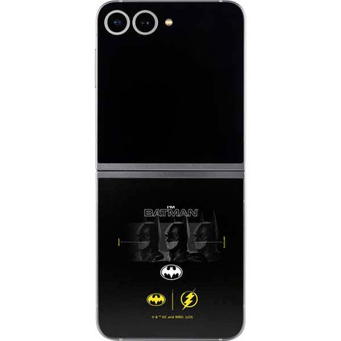 DC Comics The Flash Movie: I am Batman Past to Future Galaxy Z Flip6 Skin