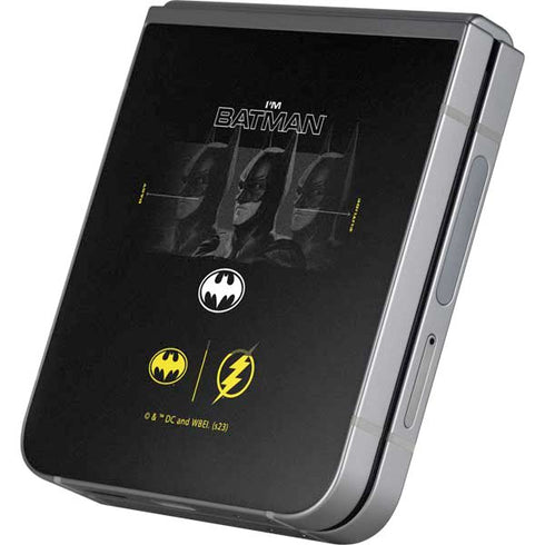 DC Comics The Flash Movie: I am Batman Past to Future Galaxy Z Flip6 Skin