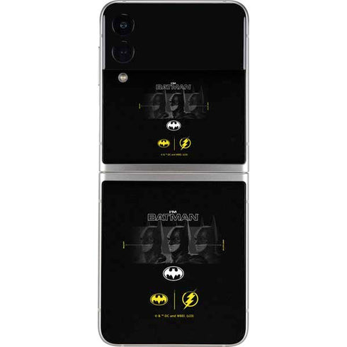 DC Comics The Flash Movie: I am Batman Past to Future Galaxy Z Flip3 5G Skin