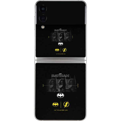 DC Comics The Flash Movie: I am Batman Past to Future Galaxy Z Flip4 5G Skin