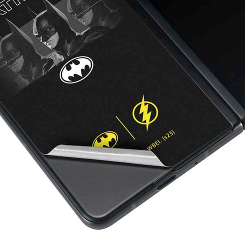 DC Comics The Flash Movie: I am Batman Past to Future Galaxy Z Fold4 5G Skin