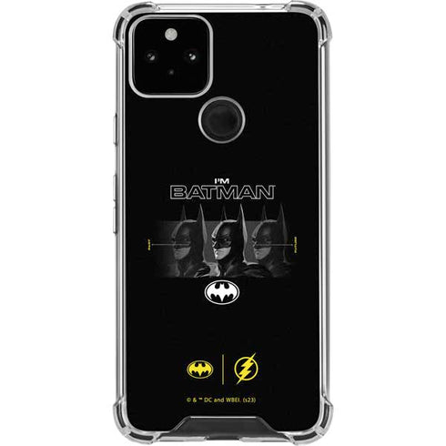 DC Comics The Flash Movie: I am Batman Past to Future Google Pixel 5 Clear Case