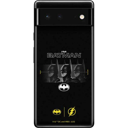 DC Comics The Flash Movie: I am Batman Past to Future Google Pixel 6 Skin