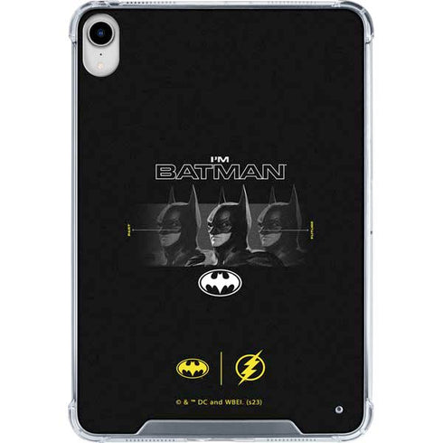 DC Comics The Flash Movie: I am Batman Past to Future iPad 11th Gen (2025) Clear Case