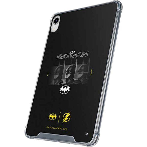 DC Comics The Flash Movie: I am Batman Past to Future iPad 11th Gen (2025) Clear Case
