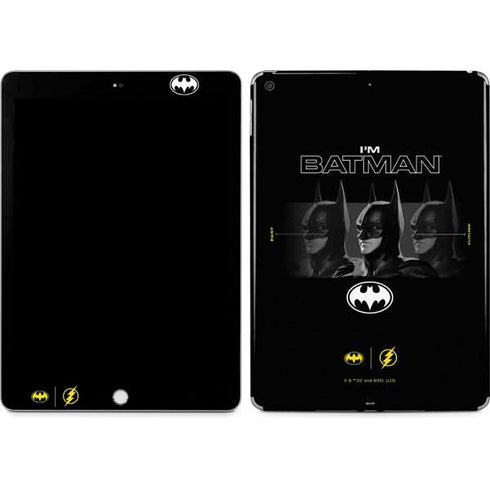 DC Comics The Flash Movie: I am Batman Past to Future Apple iPad Skin