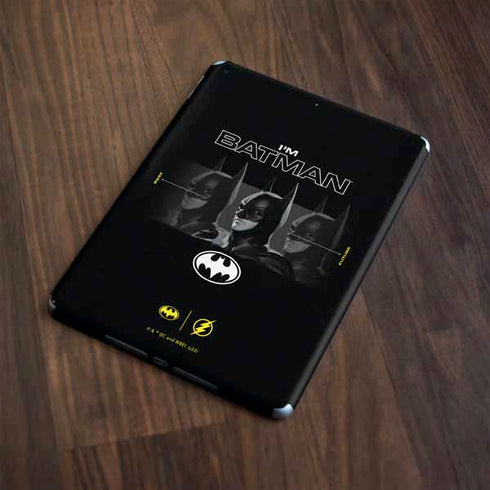 DC Comics The Flash Movie: I am Batman Past to Future Apple iPad Skin
