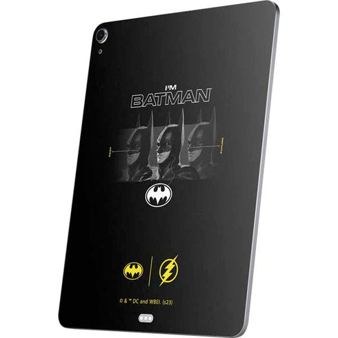 DC Comics The Flash Movie: I am Batman Past to Future Apple iPad Air Skin