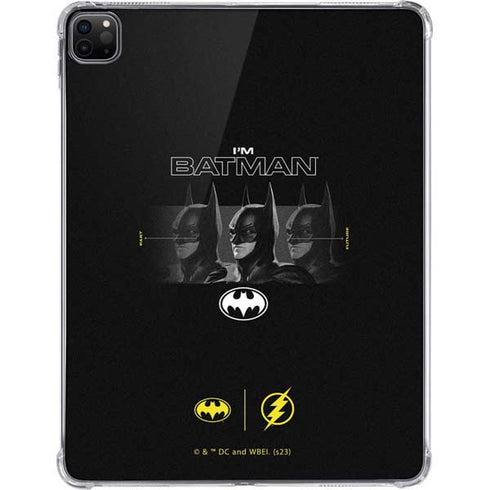 DC Comics The Flash Movie: I am Batman Past to Future iPad Pro 11in (2024) Clear Case