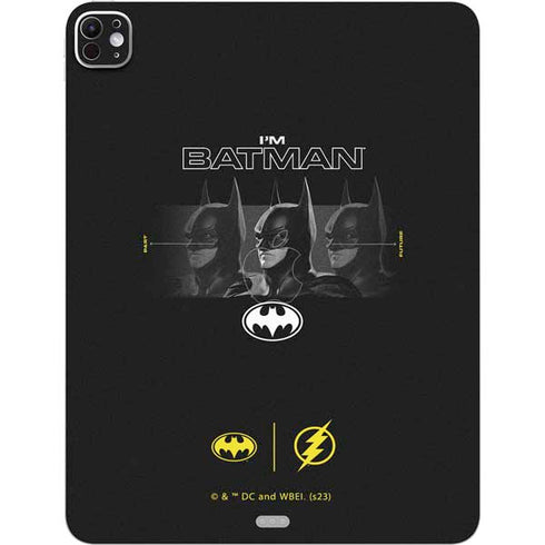 DC Comics The Flash Movie: I am Batman Past to Future iPad Pro 13in M4 (2024) Skin