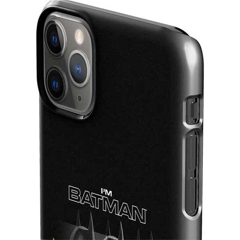 DC Comics The Flash Movie: I am Batman Past to Future iPhone 11 Pro Max Lite Case