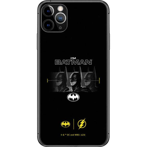 DC Comics The Flash Movie: I am Batman Past to Future iPhone 11 Pro Max Skin