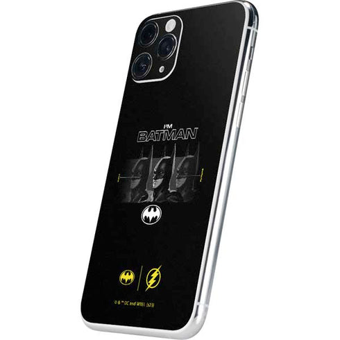 DC Comics The Flash Movie: I am Batman Past to Future iPhone 11 Pro Skin