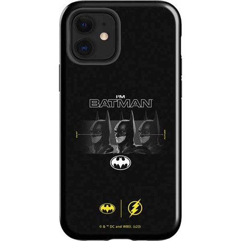 DC Comics The Flash Movie: I am Batman Past to Future iPhone 12 Impact Case