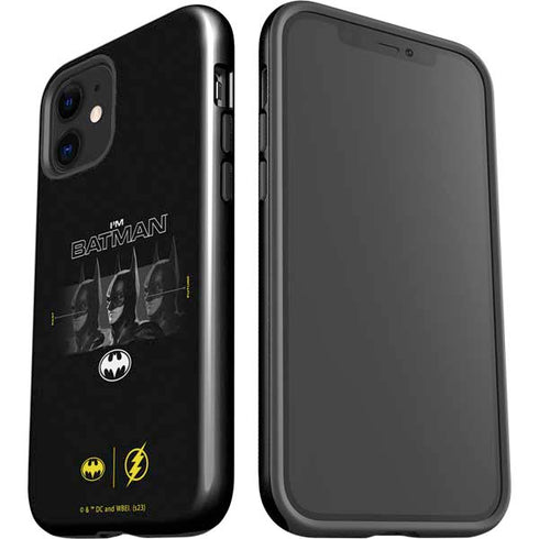 DC Comics The Flash Movie: I am Batman Past to Future iPhone 12 Impact Case