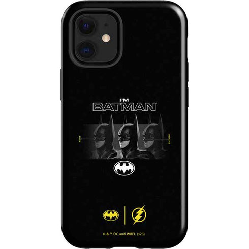 DC Comics The Flash Movie: I am Batman Past to Future iPhone 12 Mini Impact Case