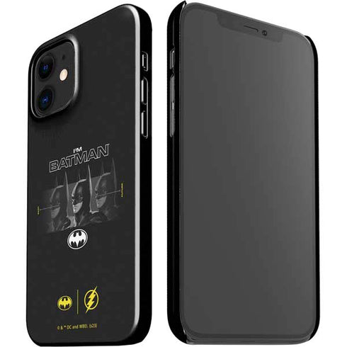 DC Comics The Flash Movie: I am Batman Past to Future iPhone 12 Mini Lite Case
