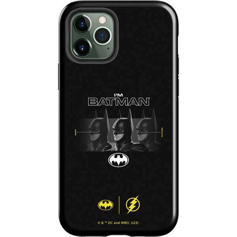 DC Comics The Flash Movie: I am Batman Past to Future iPhone 12 Pro Impact Case